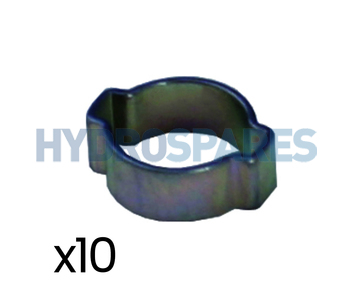 HydroSpares Pipe/Ear Clamp - 10 Pack