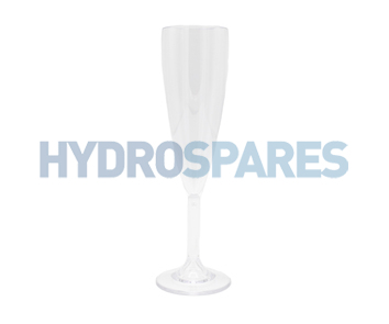 Pure-Spa Reusable Plastic Champagne Flute