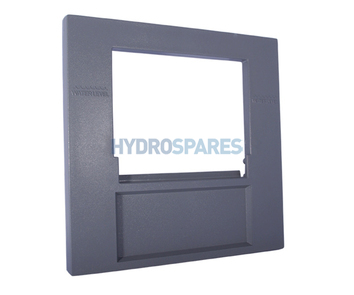 Waterway Front Access Square Plate - Grey