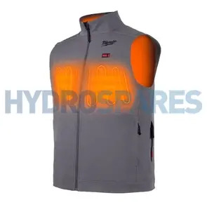 Milwaukee M12 Grey Heated Sleeveless Jacket.