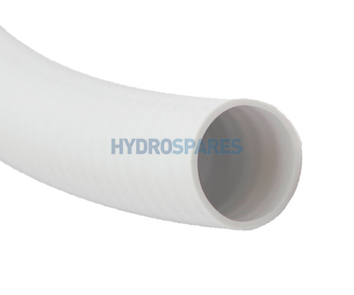 2" Semi-Rigid PVC Pipe - White