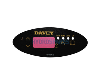 SpaQuip / Davey SP600/601 Overlay
