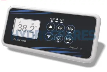 SpaNet SV-MT-R Topside Control Panel - SV Mini 1