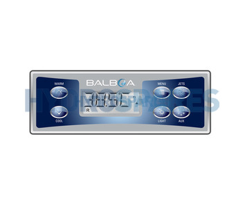 Balboa TP500 Overlay  - 6 Button - 12124