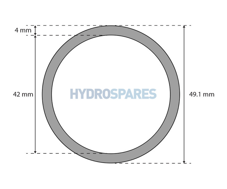 HS PRO Flex - 1.5" Semi Rigid PVC Pipe