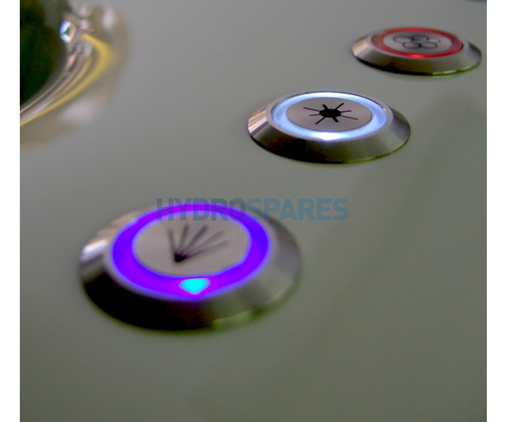 HydroAir Slimlite LED Bath Light - LED Button