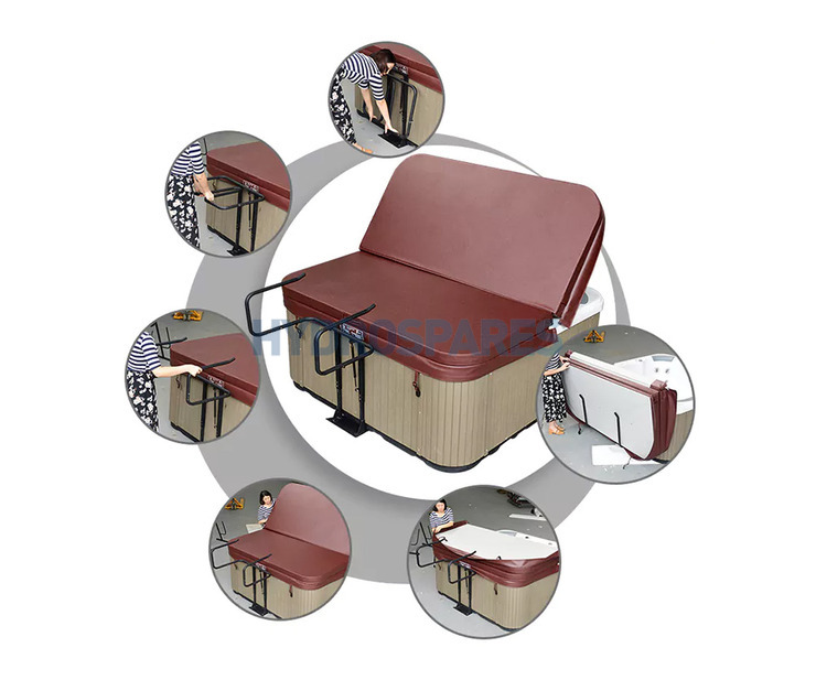 Pure-Spa Lift 5  -  Undermount Cover Lifter