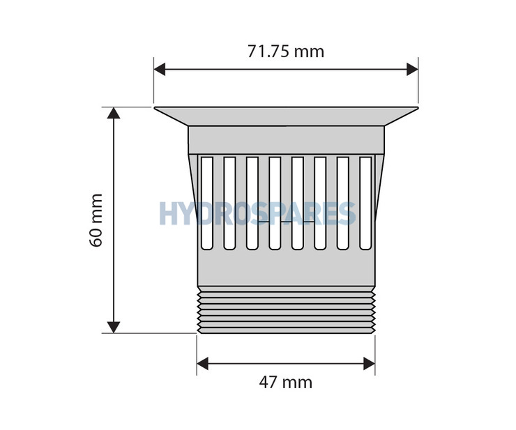 Koller Pop Up Waste Drain Suction Basket