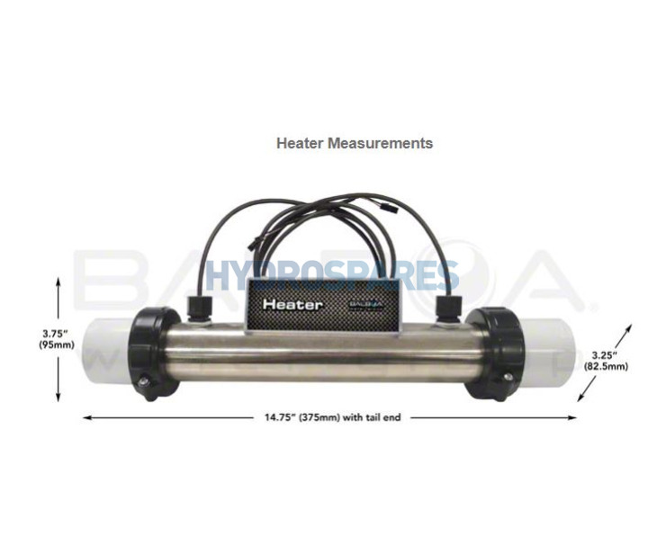 Wellis Replacement Heater (GS100) - 2kW