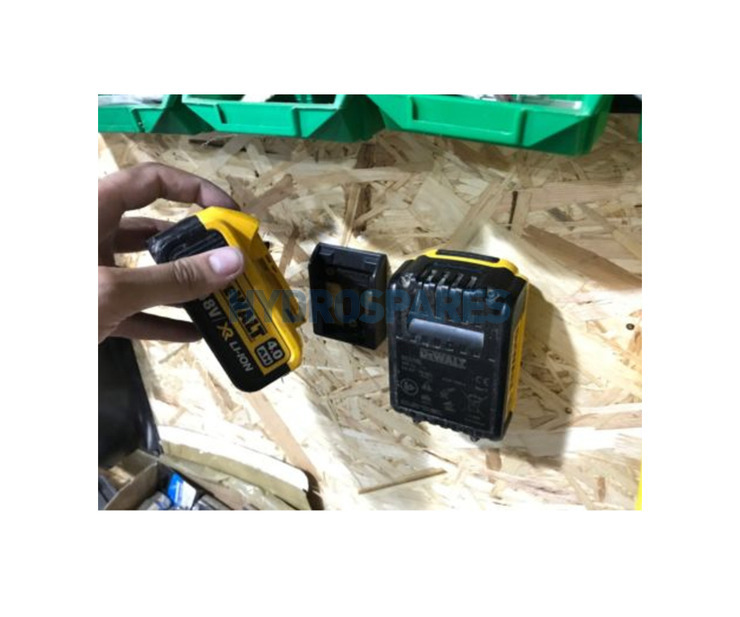Power tool battery mount for DeWalt XR - 5 pack - Black