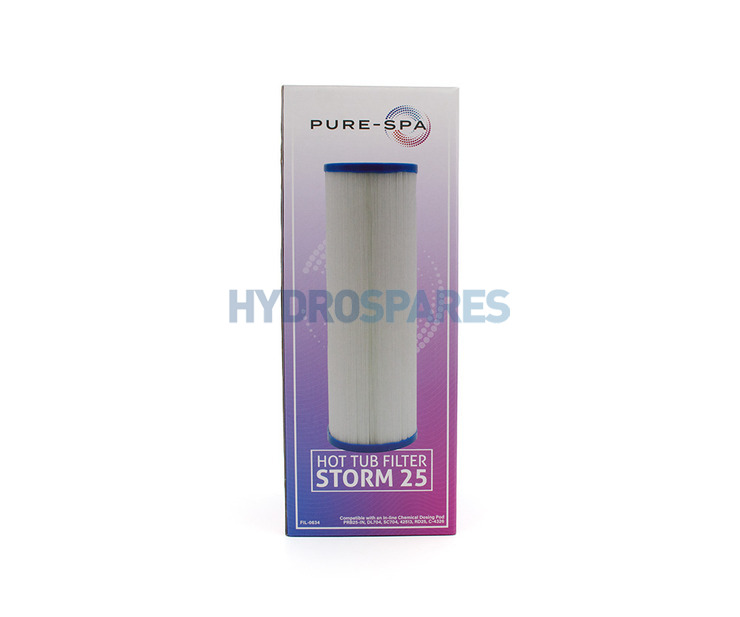 Pure Spa Cartridge Filter - STORM 25