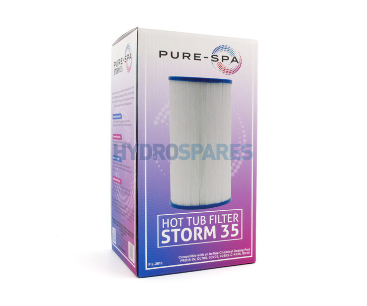 Pure Spa Cartridge Filter - STORM 35