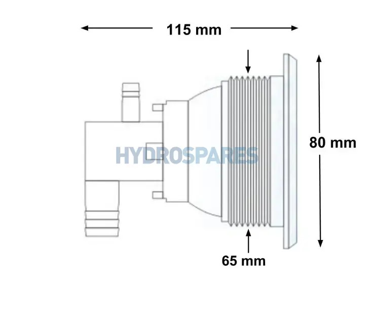 LVJ 3.5"/ 4" - Jet Body White Thumbnail 2