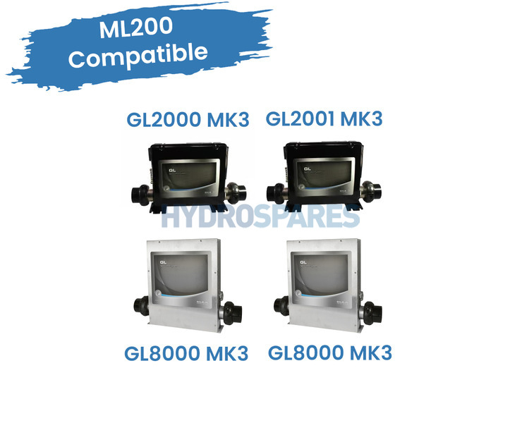 Balboa Topside Control Panel - ML200