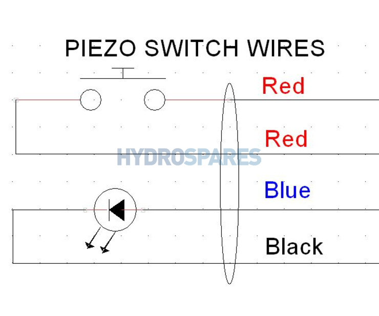 22mm Piezo Switch - 24v
