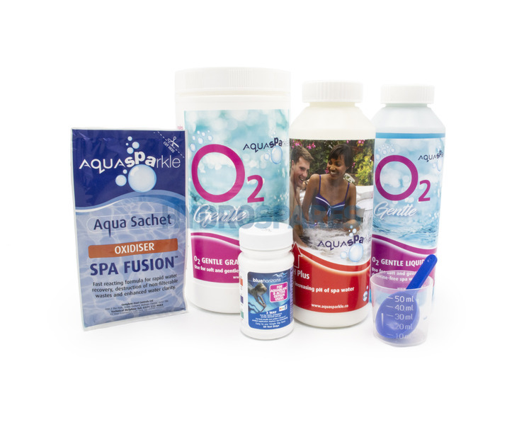 AquaSparkle - O2 Gentle Spa Starter Kit
