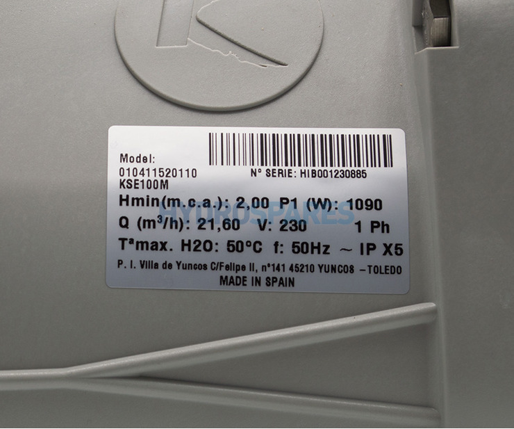 Kripsol KSE Koral 100 M Pool Pump

 Thumbnail 3