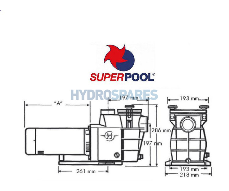SuperPool II - 0.75HP