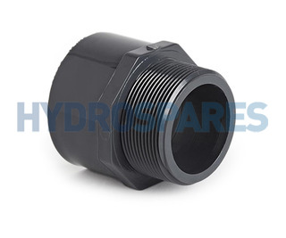 Adaptor - Plain x Threaded - PVC Series 