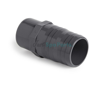 1 ½" Hose Adaptor - PVC - Grey