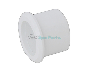 20mm Plug - PVC - White