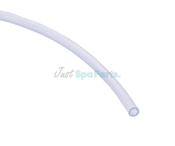10mm Flexible Braided PVC Pipe - Clear
