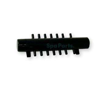 32mm Air Manifold - 14 Port - Black