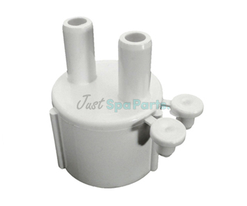 Waterway PVC Manifold Cap - Socket - Glued x Barbed