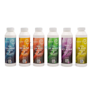 Pure-Spa Hot Tub Chemical Starter Kit Range