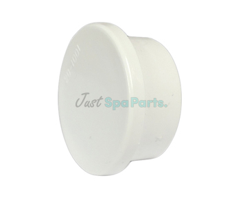 32mm Plug - PVC - White