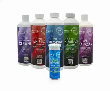 Pure-Spa Chlorine Granules - Spa Starter Pack