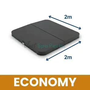 Pure-Spa - Economy Hot Tub Cover - 200 cm x 200 cm
