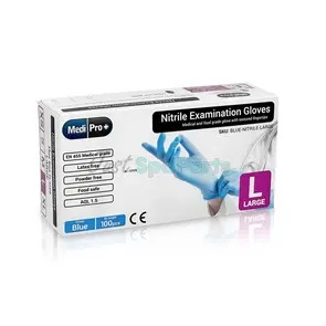 Blue Nitrile Gloves - Medical Grade Cat III PPE  x 100