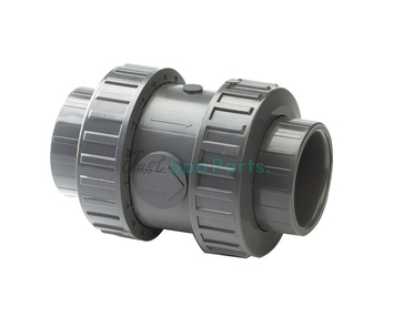 Comer PVC Non Return Valve - Double Union