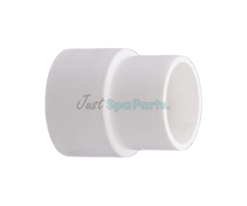 2" (1 ½") x 2" Fitting Extender - PVC - White