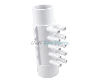 1.5" Air Manifold - 10 x Smooth Barb