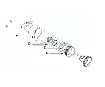 Waterway Power Storm Gunite Straight Body Assembly