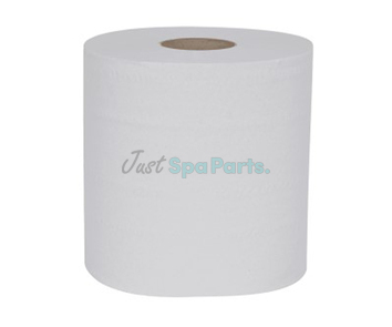 Single Roll of 2 Ply Centre Feed 7" - White