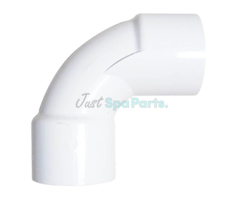 2" Swept Street Elbow 90° - PVC - White