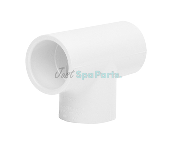 1 ½" Equal Tee - PVC - White