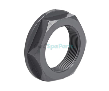 1 ½" Back Nut - PVC - Grey