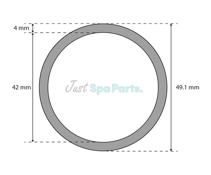 HS PRO Flex - 1.5" Semi Rigid PVC Pipe