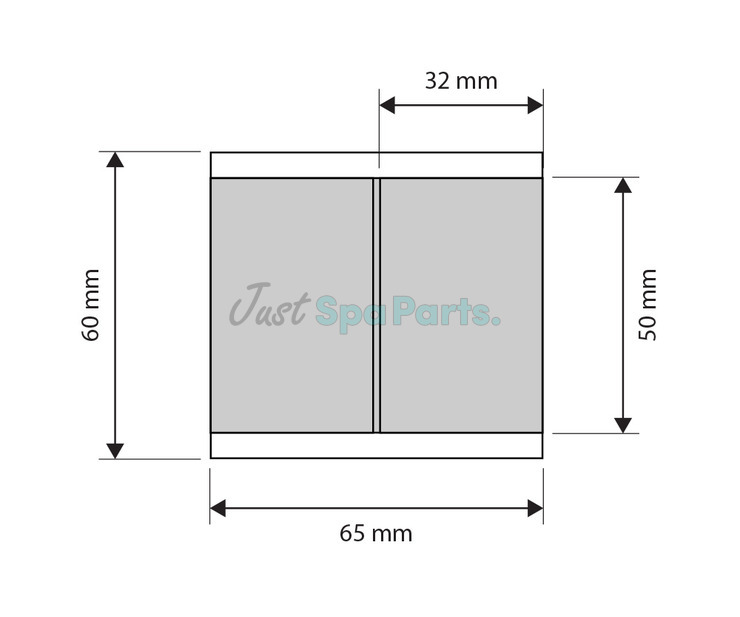 50mm x 2" Conversion Adaptor - PVC - Street