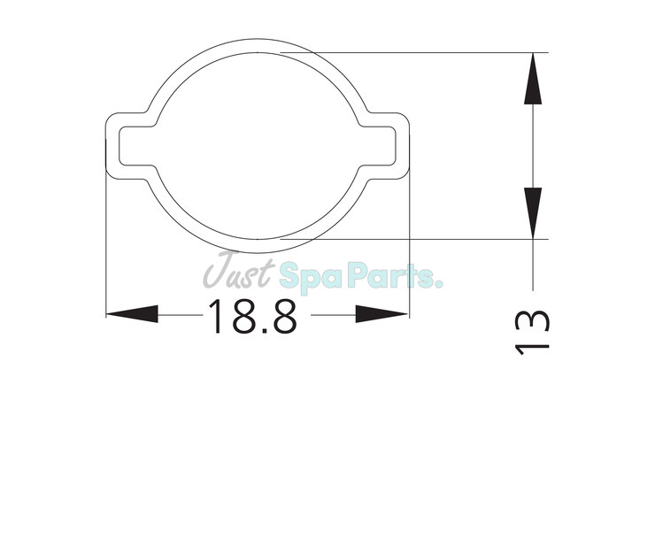 HydroSpares Pipe Clamp - Ear Clamp