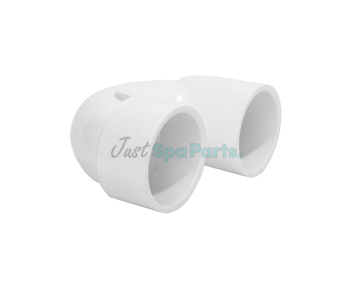 2" Equal U-Bend - PVC - White