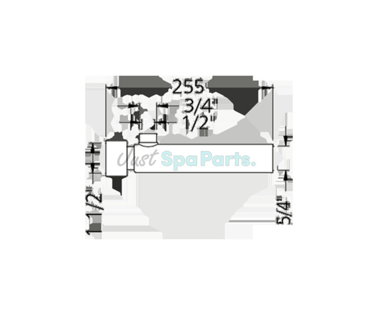 Balboa Venturi Tee Assembly - 1 ½"