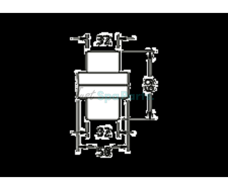 Balboa Air Check Valve 32mm Spg