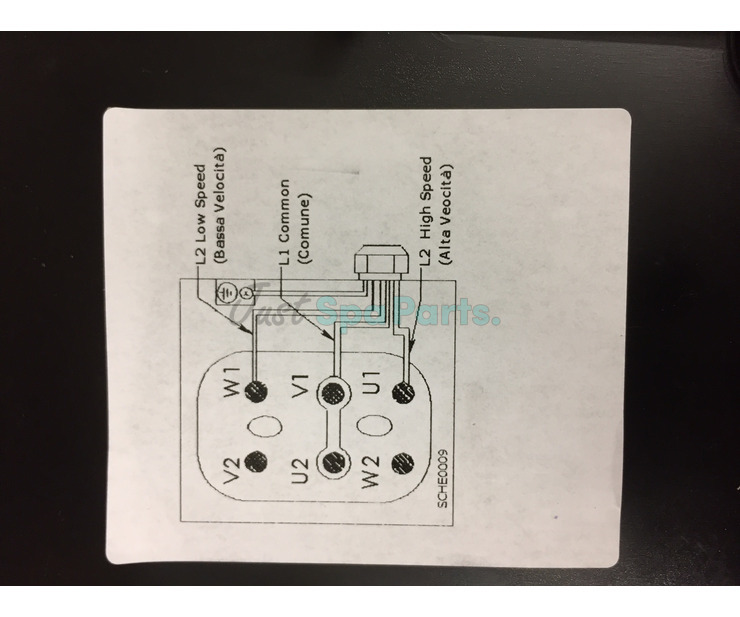 EMG Motor 56F (6.3) - Two Speed - 2 ½HP