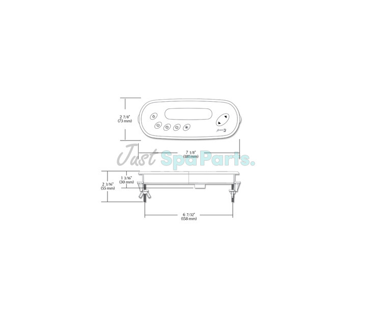 Gecko Topside Control Panel - in.k450