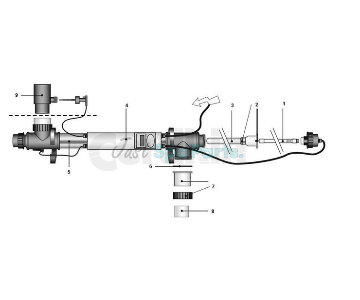 Blue Lagoon Spa UV System Bulb
